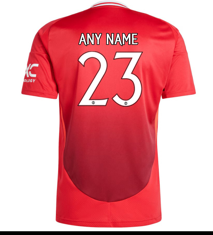 Manchester United Home Football Jersey 2024/25 - Image 3