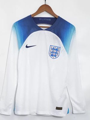 England Home Football Jersey (World Cup 2022) - Long Sleeve
