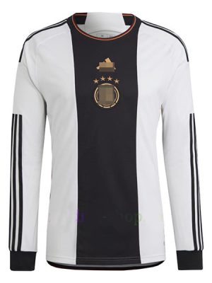 Germany Home Football Jersey (World Cup 2022) - Long Sleeve