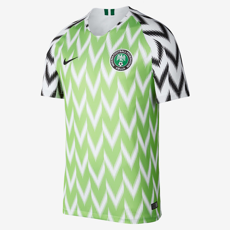 Nigeria Home Football Jersey (World Cup 2018)