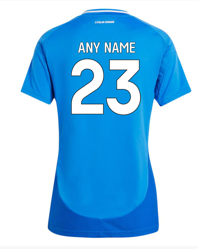 Italy Home Football Jersey (EuroCup 2024) - Women/Ladies - Image 2