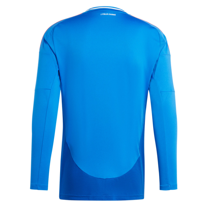 Italy Home Football Jersey (EuroCup 2024) - Long Sleeve - Image 3