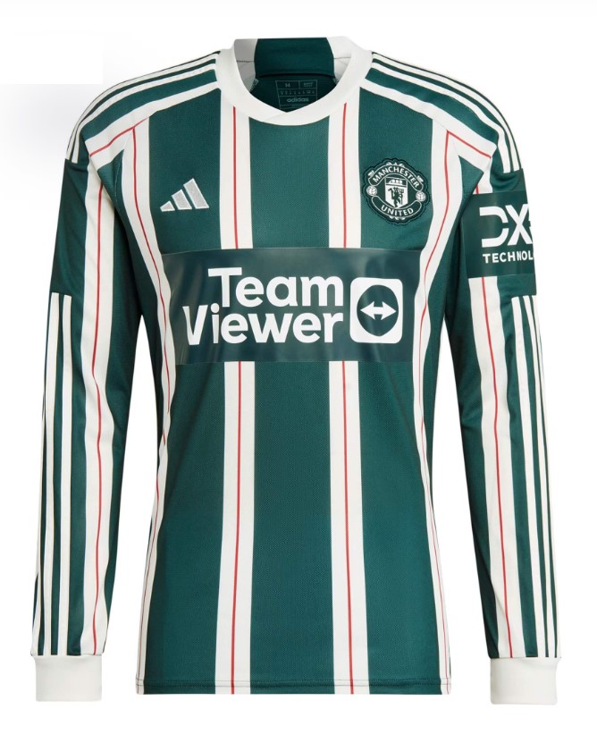 Manchester United Away Football Jersey 2023/24 (Long Sleeve)