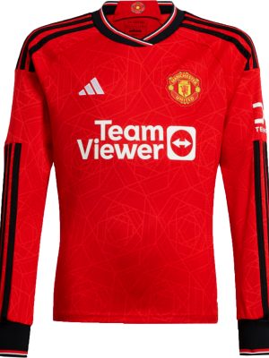 Manchester United Home Football Jersey 2023/24 (Long Sleeve)