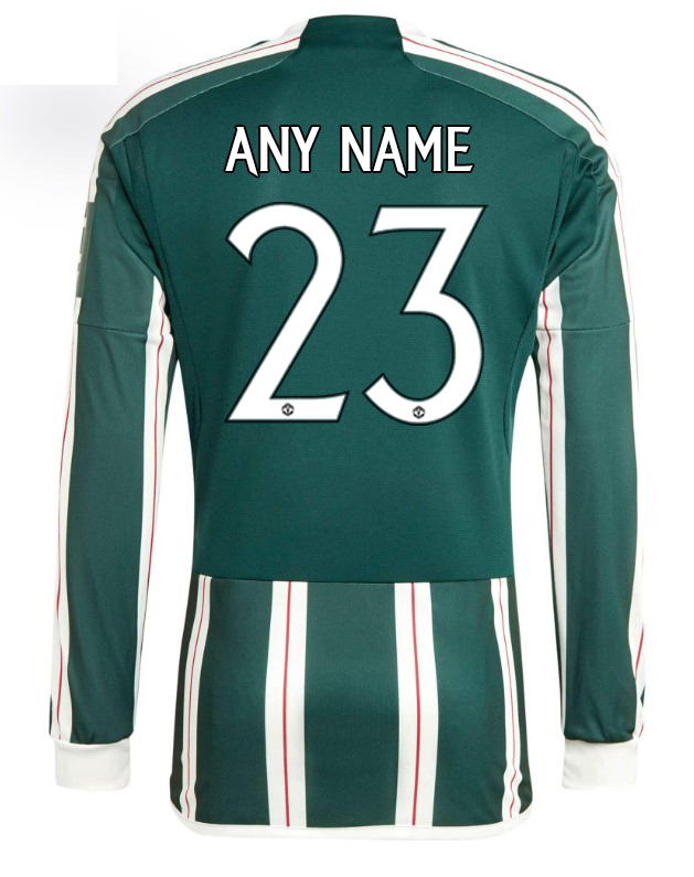 Manchester United Away Football Jersey 2023/24 (Long Sleeve) - Image 3