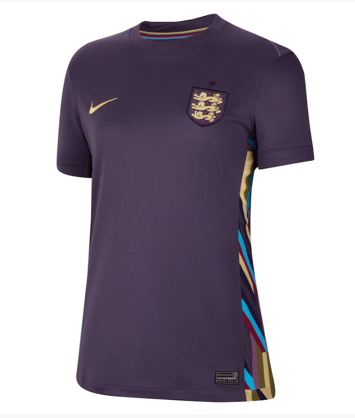 England Away Football Jersey (EuroCup 2024) - Women/Ladies