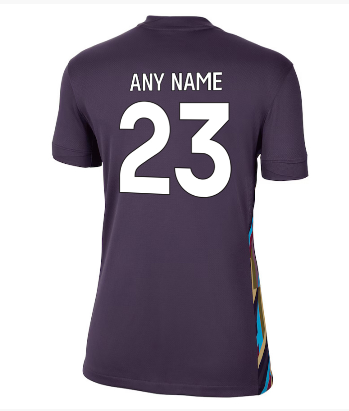 England Away Football Jersey (EuroCup 2024) - Women/Ladies - Image 2