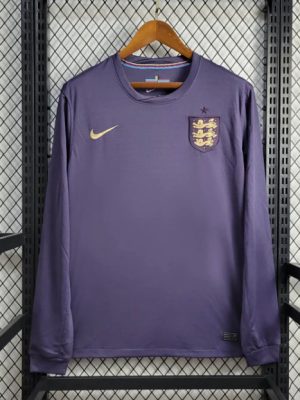 England Away Football Jersey (EuroCup 2024) - Long Sleeve
