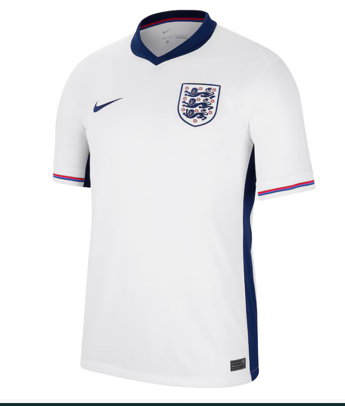 England Home Football Jersey (EuroCup 2024)