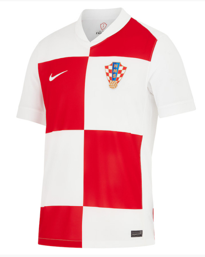 Croatia Home Football Jersey (EuroCup 2024)