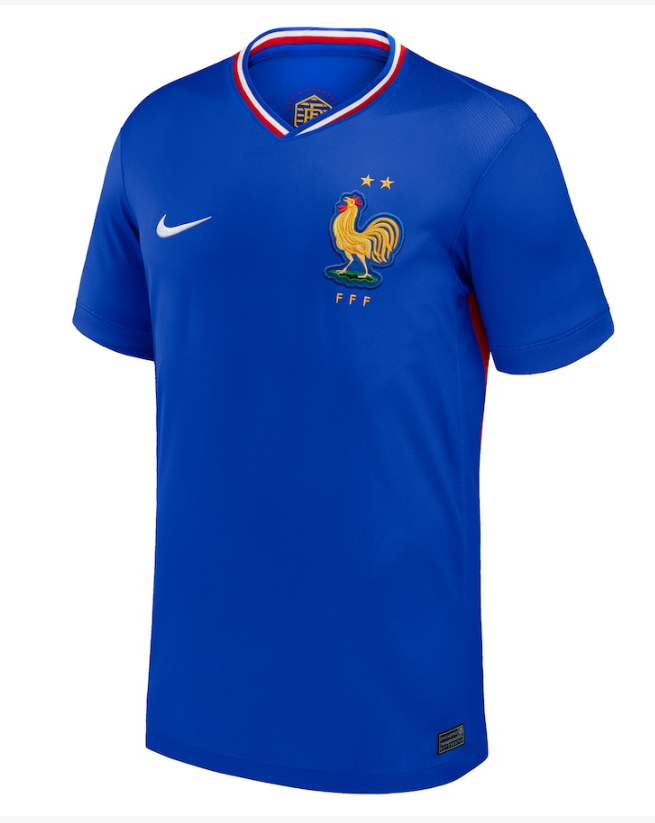 France Home Football Jersey (EuroCup 2024)