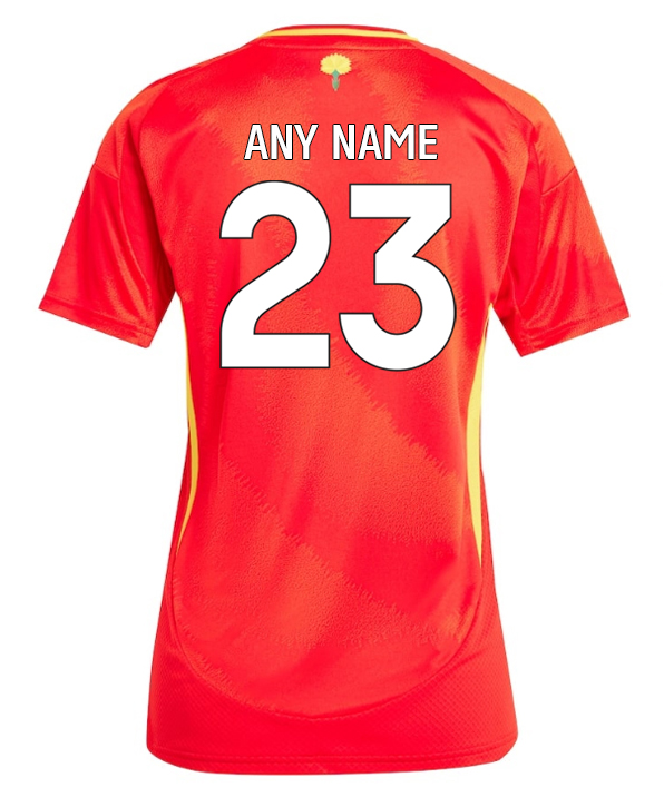 Spain Home Football Jersey (EuroCup 2024) - Women/Ladies - Image 3