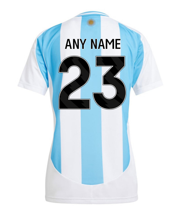 Argentina Home Football Jersey (Copa America 2024) - Women/Ladies - Image 3
