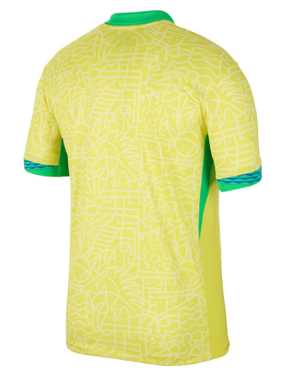 Brazil Home Football Jersey (Copa America 2024) - Image 2