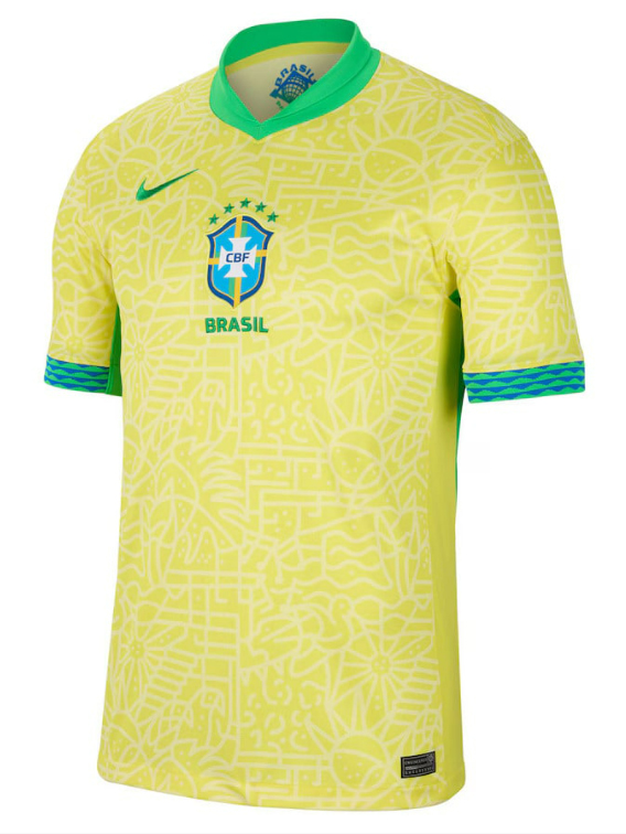 Brazil Home Football Jersey (Copa America 2024)