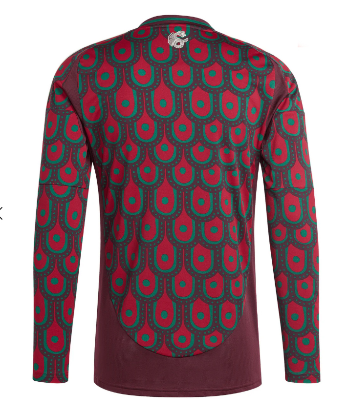 Mexico Home Football Jersey (Copa America 2024) - Long Sleeve - Image 2